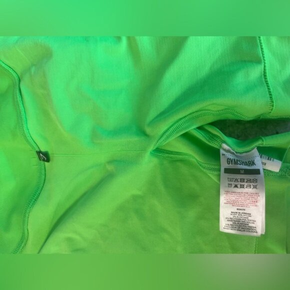 Gymshark Matching Lime Set Size Medium. - Picture 6 of 6